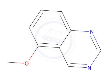Chemical structure of 5-Methoxyquinazoline