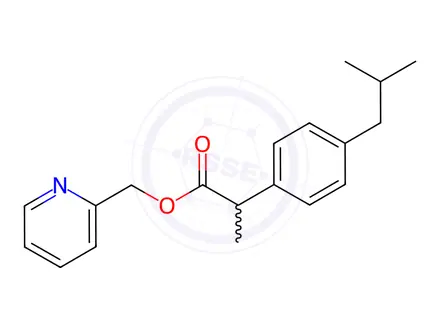 Chemical structure of Ibuprofen Impurity 198