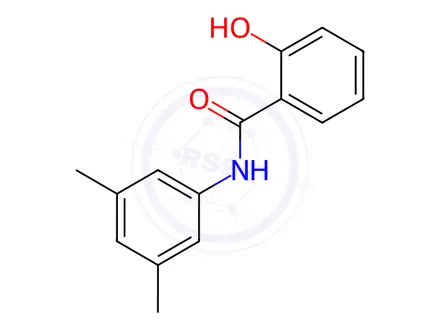 Chemical structure of N-(3,5-Dimethylphenyl)-2-hydroxybenzamide