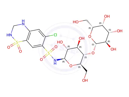 Chemical structure of Hydrochlorothiazide Impurity 58