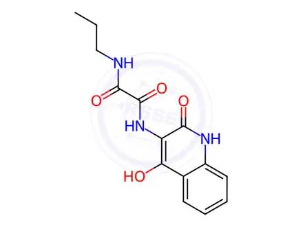 Chemical structure of N1-(4-Hydroxy-2-oxo-1,2-dihydroquinolin-3-yl)-N2-propyloxalamide