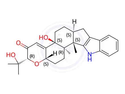 Chemical structure of Paxilline
