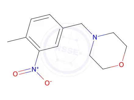 Chemical structure of 4-(4-Methyl-3-nitrobenzyl)morpholine