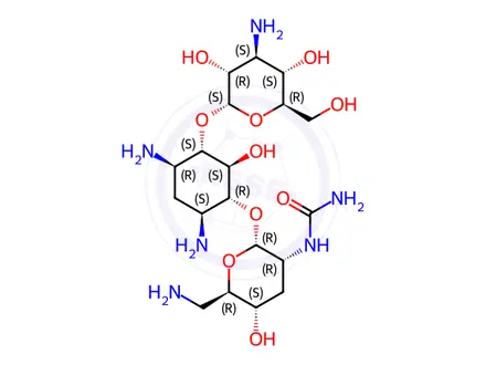 Chemical structure of Tobramycin Impurity 8