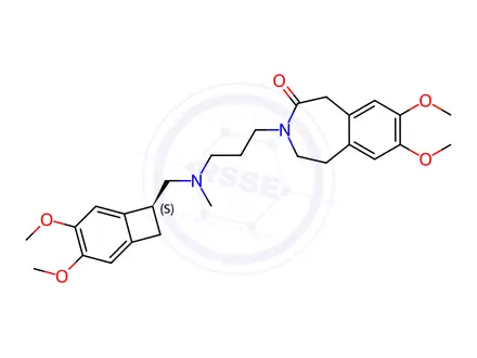 Chemical structure of Ivabradine