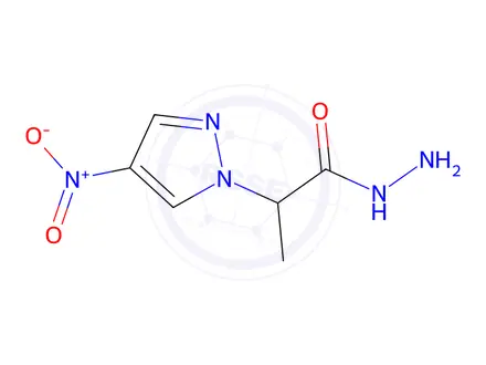 Chemical structure of 2-(4-Nitro-1h-pyrazol-1-yl)propanehydrazide