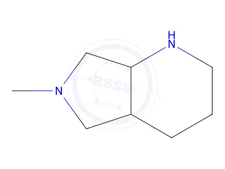 Chemical structure of 6-Methyl-octahydro-1H-pyrrolo[3,4-b]pyridine