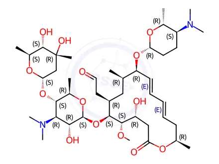 Chemical structure of Spiramycin I
