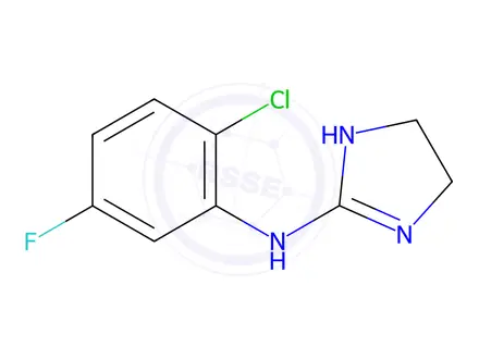 Chemical structure of Apraclonidine Hydrochloride Impurity 68