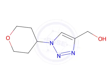Chemical structure of [1-(oxan-4-yl)-1h-1,2,3-triazol-4-yl]methanol