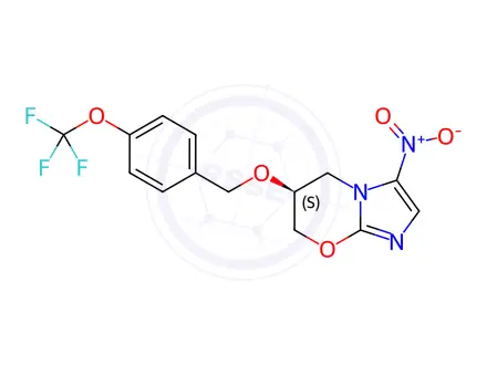 Chemical structure of Pretomanid 3-Nitro Isomer