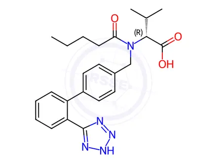 Chemical structure of Valsartan USP Related Compound A