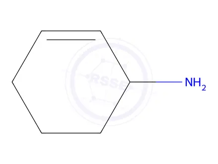 Chemical structure of 2-cyclohexen-1-amine