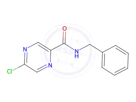 Chemical structure of N-Benzyl-5-chloropyrazine-2-carboxamide