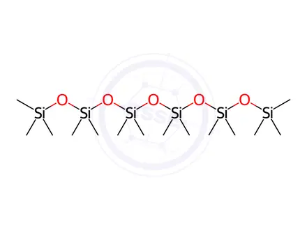 Chemical structure of Tetradecamethylhexasiloxane