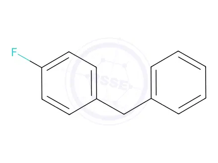 Chemical structure of 4-Fluorodiphenylmethane