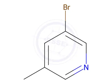 Chemical structure of 5-Bromo-3-picoline