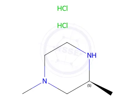 Chemical structure of (3s)-1,3-Dimethylpiperazine Dihydrochloride