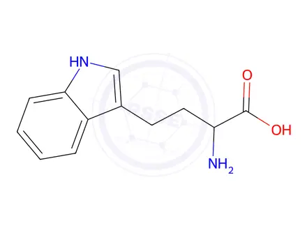 Chemical structure of 2-Amino-4-(1H-indol-3-yl)butanoic acid
