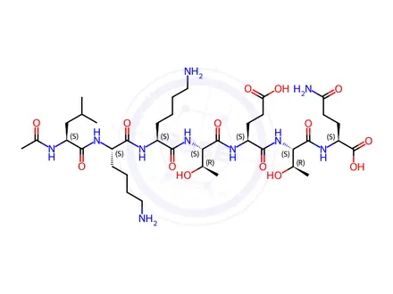 Chemical structure of TB-500