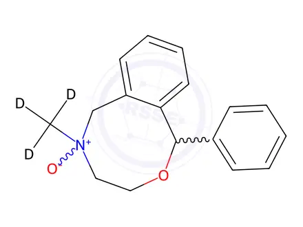 Chemical structure of Nefopam-d3 N-Oxide
