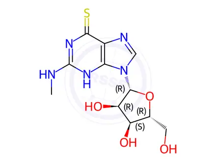 Chemical structure of Ateganosine Impurity 39