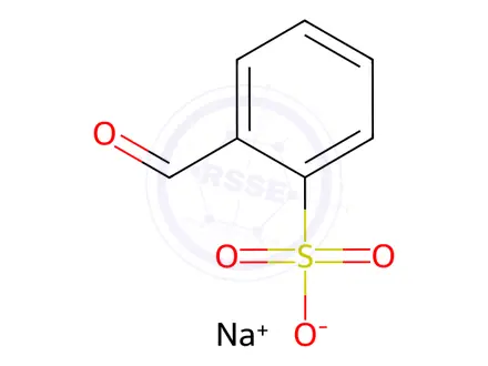 Chemical structure of 2-Sulfobenzaldehyde Sodium Salt
