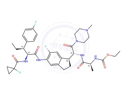 Chemical structure of Fludrocortisone Impurity 2