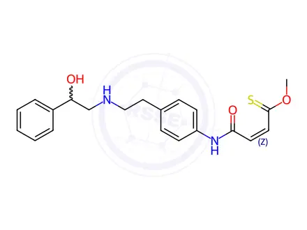 Chemical structure of Mirabegron Impurity 149