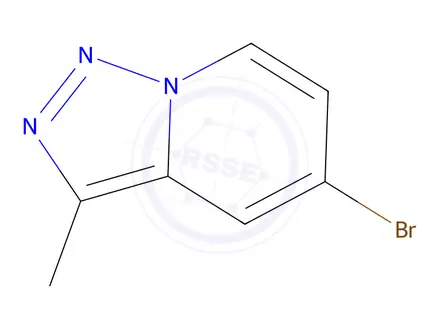 Chemical structure of 5-Bromo-3-methyl-[1,2,3]triazolo[1,5-a]pyridine