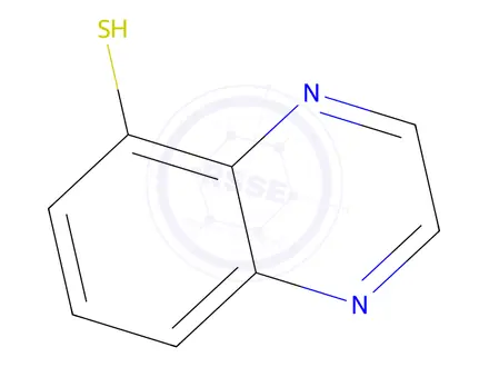 Chemical structure of Quinoxaline-5-thiol