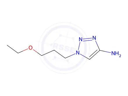 Chemical structure of 1-(3-Ethoxypropyl)-1h-1,2,3-triazol-4-amine