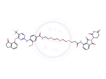 Chemical structure of BI 3663)