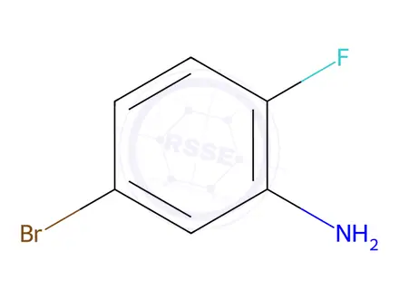 Chemical structure of 5-Bromo-2-fluoroaniline