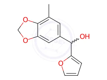 Chemical structure of Furan-2-yl(7-methylbenzo[d][1,3]dioxol-5-yl)methanol