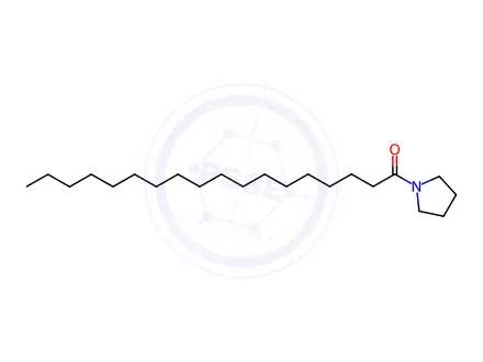 Chemical structure of 1-(Pyrrolidine-1-yl)octadecane-1-one