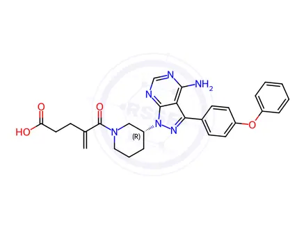 Chemical structure of Ibrutinib Impurity 237