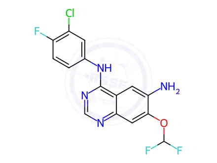 Chemical structure of Mefatinib Impurity 22