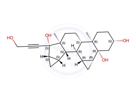 Chemical structure of Drospirenone Impurity 36