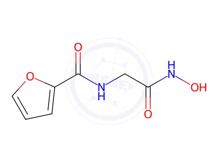 Chemical structure of N-(2-(Hydroxyamino)-2-oxoethyl)furan-2-carboxamide