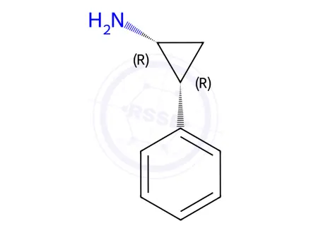 Chemical structure of cis-Tranylcypromine
