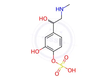 Chemical structure of Epinephrine 4-O-Sulfate Ester