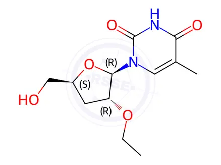 Chemical structure of Telbivudine Impurity 99