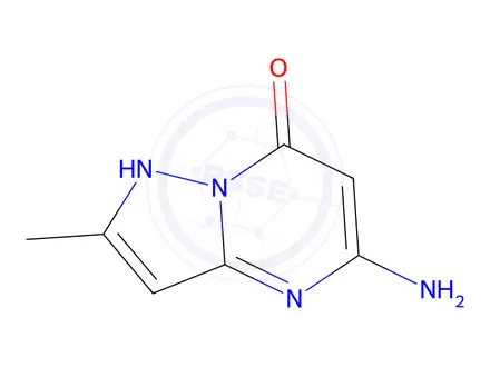 Chemical structure of 5-Amino-2-methylpyrazolo[1,5-a]pyrimidin-7(4H)-one