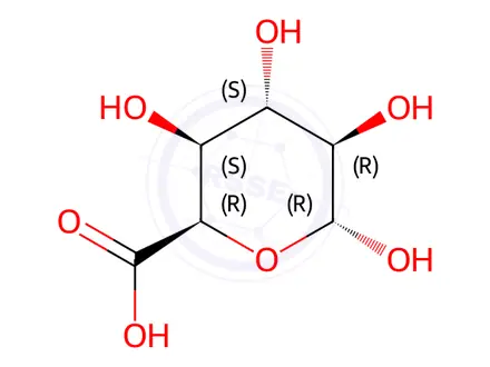 Chemical structure of Sodium Glucuronic Acid Impurity 64 (α-L-Idopyranuronic Acid)