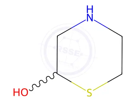 Chemical structure of 2-Thiomorpholinol