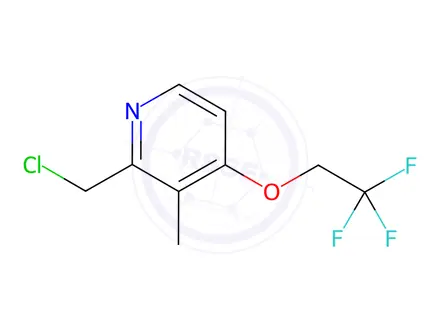 Chemical structure of lansoprazole Impurity E