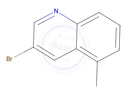 Chemical structure of 3-Bromo-5-methylquinoline