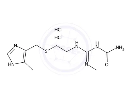 Chemical structure of Cimetidine Impurity 3 (Cimetidine EP Impurity C)