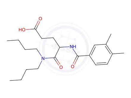 Chemical structure of CR 1372